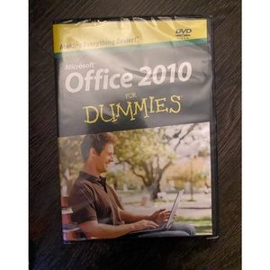 Dummies Microsoft office 2010 sealed in new condition
